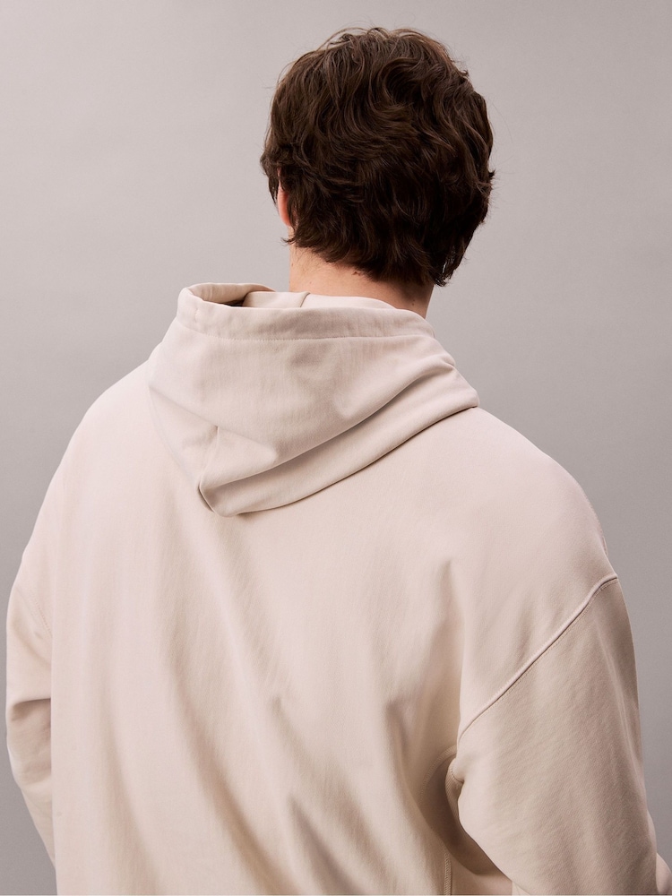 Calvin Klein Premium Fleece Relaxed Hoodie - Bild 2 von 7