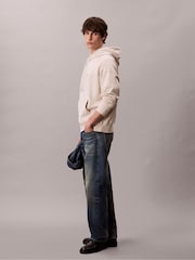 Calvin Klein Premium Fleece Relaxed Hoodie - Bild 6 von 7