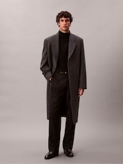 Calvin Klein Black Merino Wool Turtle Neck Jumper - Image 3 of 5