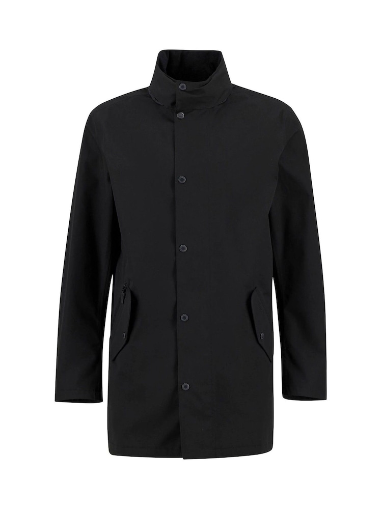 Barbour® Black Chelsea Waterproof Coat - Image 7 of 7