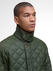 Barbour® Green Essential Bedale Quilted Jacket - Image 4 of 8