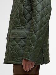 Barbour® Green Essential Bedale Quilted Jacket - Image 5 of 8