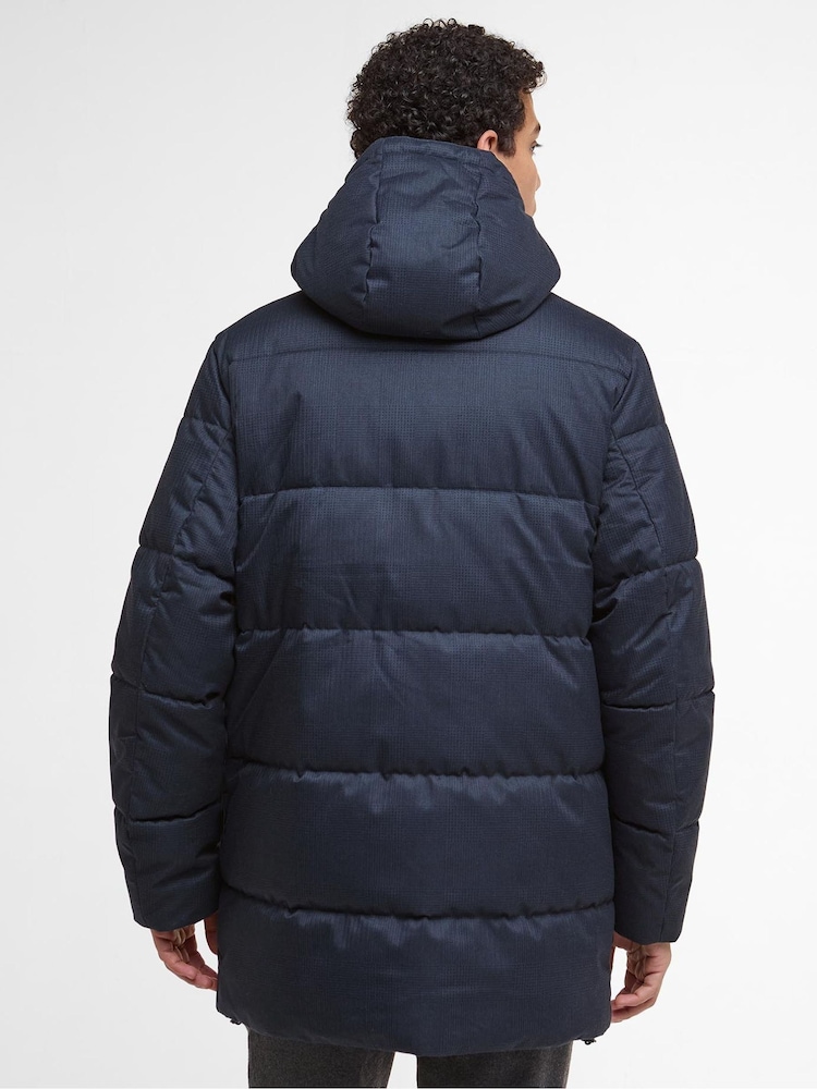 Barbour® Blue Winter Beaufor Jacket - Image 2 of 7 Barbour® Blue Winter Beaufor Jacket - Image 2 of 7