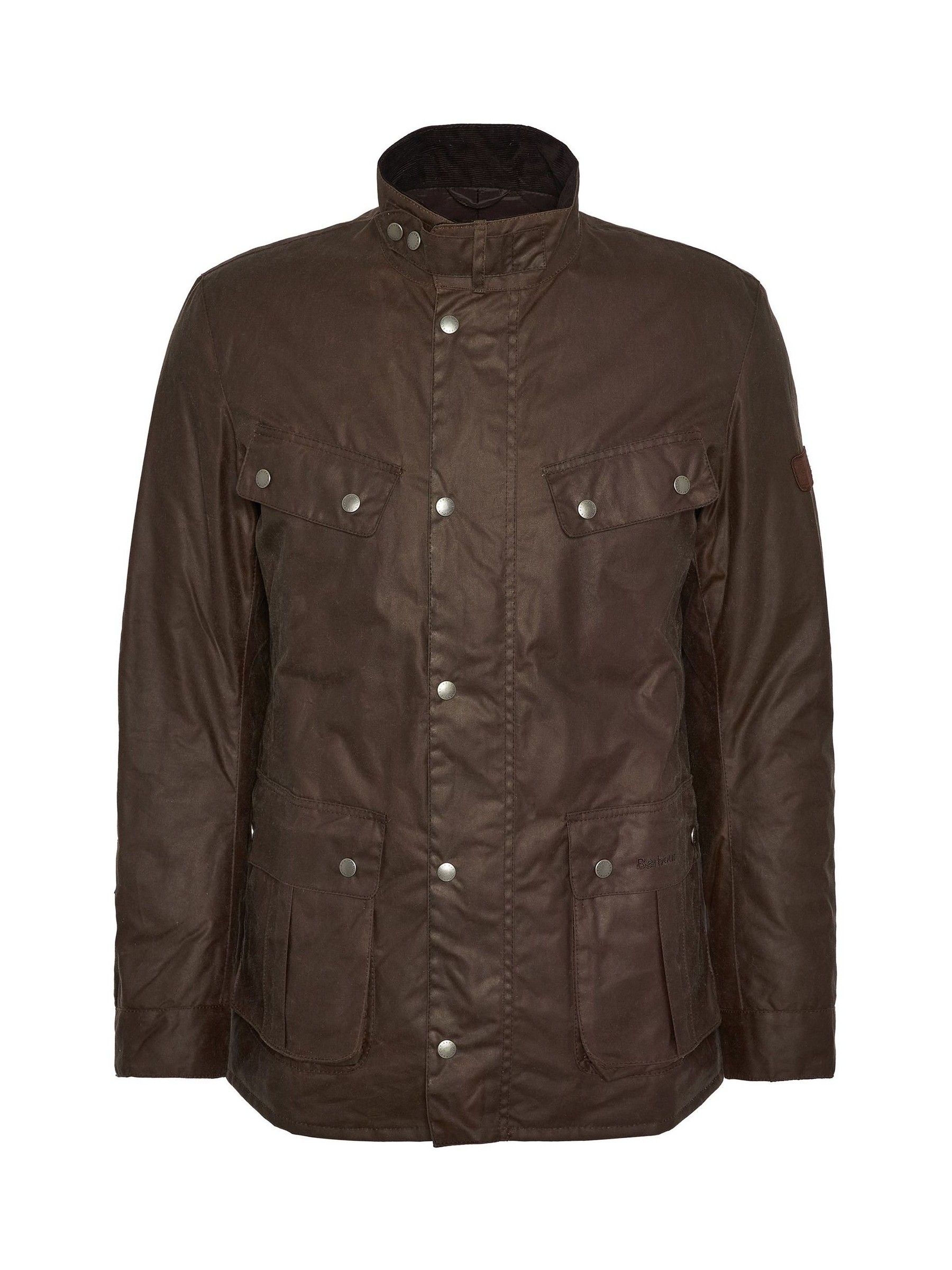 Buy Barbour® International Brown Duke Wax Bark Jacket from the