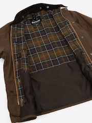 Barbour® Brown Bedale Wax Bark Jacket - Image 18 of 21