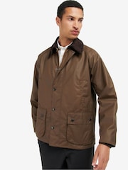 Barbour® Brown Bedale Wax Bark Jacket - Image 2 of 21