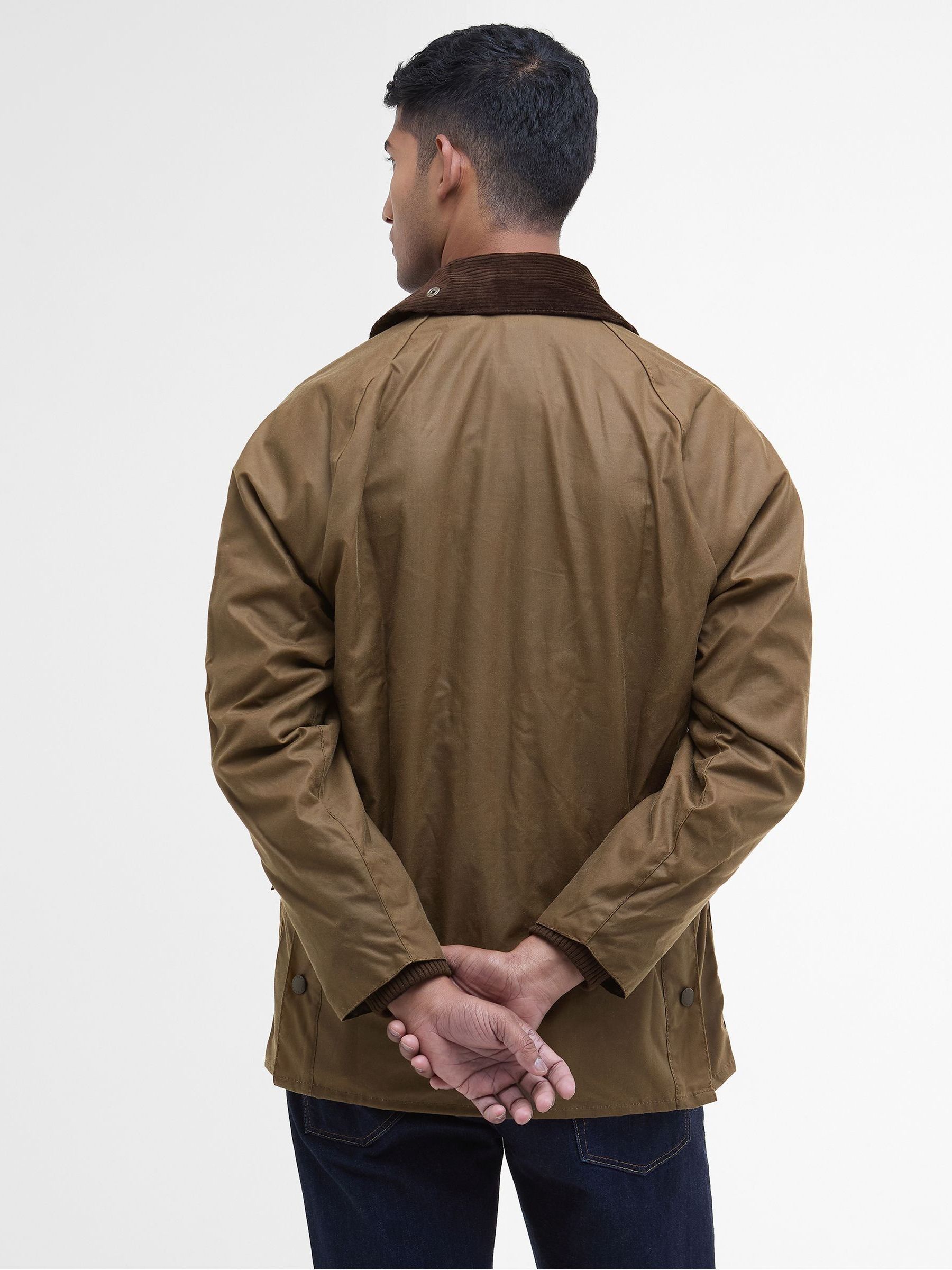 Buy Barbour® Bark Brown Bedale Wax Jacket from Next Australia