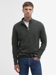 Barbour® Green Ess Tisbury Hf Dk Seaw Jumper - Image 1 of 7
