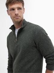 Barbour® Green Ess Tisbury Hf Dk Seaw Jumper - Image 4 of 7