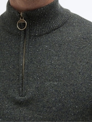 Barbour® Green Ess Tisbury Hf Dk Seaw Jumper - Image 5 of 7