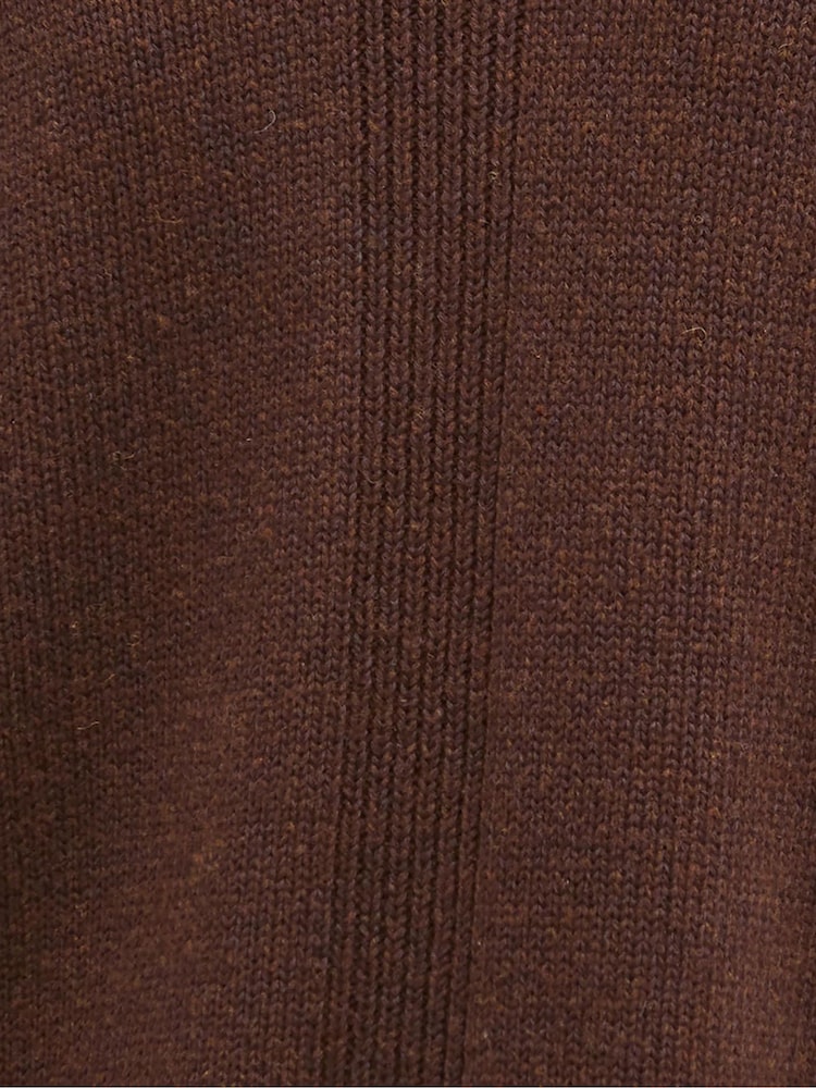 Barbour® Brown Sophia Knit Vicuna Jumper - Image 8 of 8