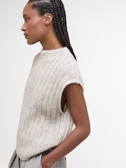 Barbour® Natural Anastasia Knit Oat Jumper - Image 4 of 7