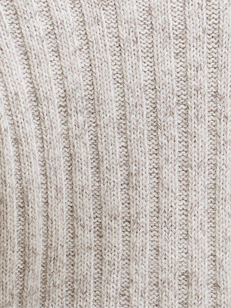 Barbour® Natural Anastasia Knit Oat Jumper - Image 7 of 7