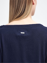Barbour® Blue Pendle Crew Jumper - Image 6 of 8