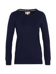 Barbour® Blue Pendle Crew Jumper - Image 7 of 8