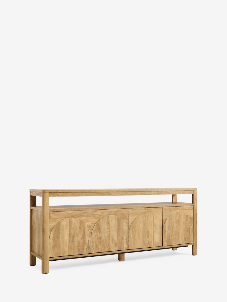 Mid Natural Arches Sideboard - Image 9 of 9