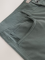 Green Slim Fit 5 Pocket Soft Touch Trousers - Image 9 of 10