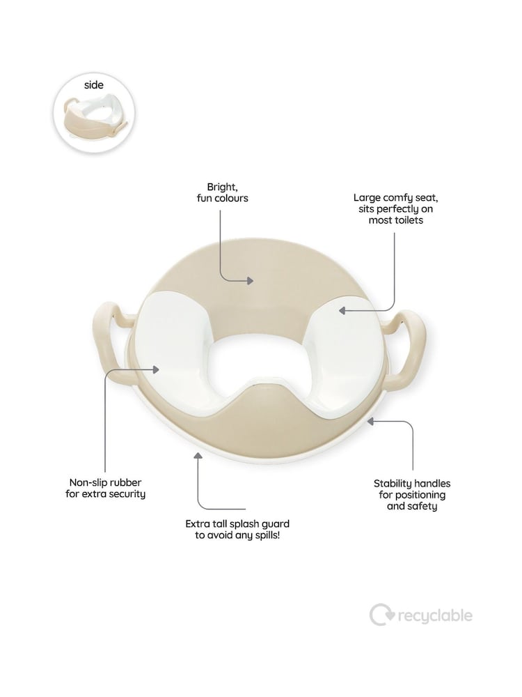 My Carry Potty Beige My Little Trainer Seat - Image 2 of 2 My Carry Potty Beige My Little Trainer Seat - Image 2 of 2