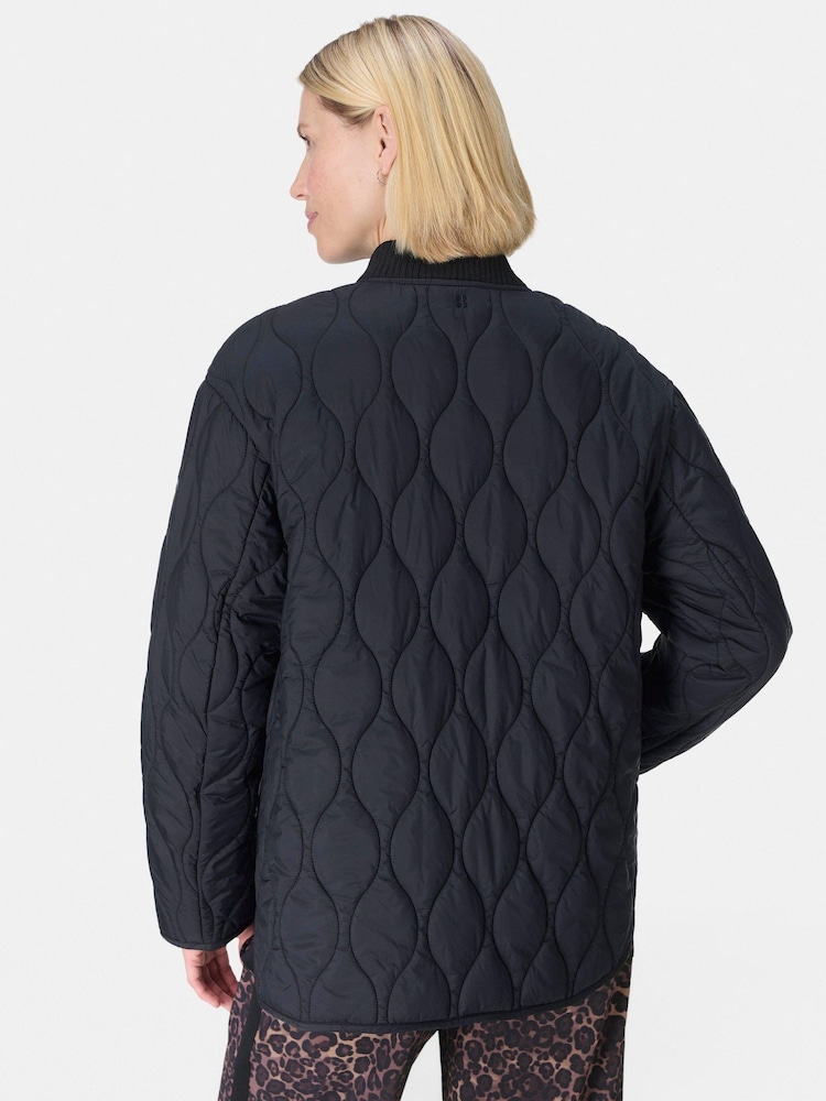 Sweaty Betty Black On The Move Jacket - Image 2 of 8 Sweaty Betty Black On The Move Jacket - Image 2 of 8