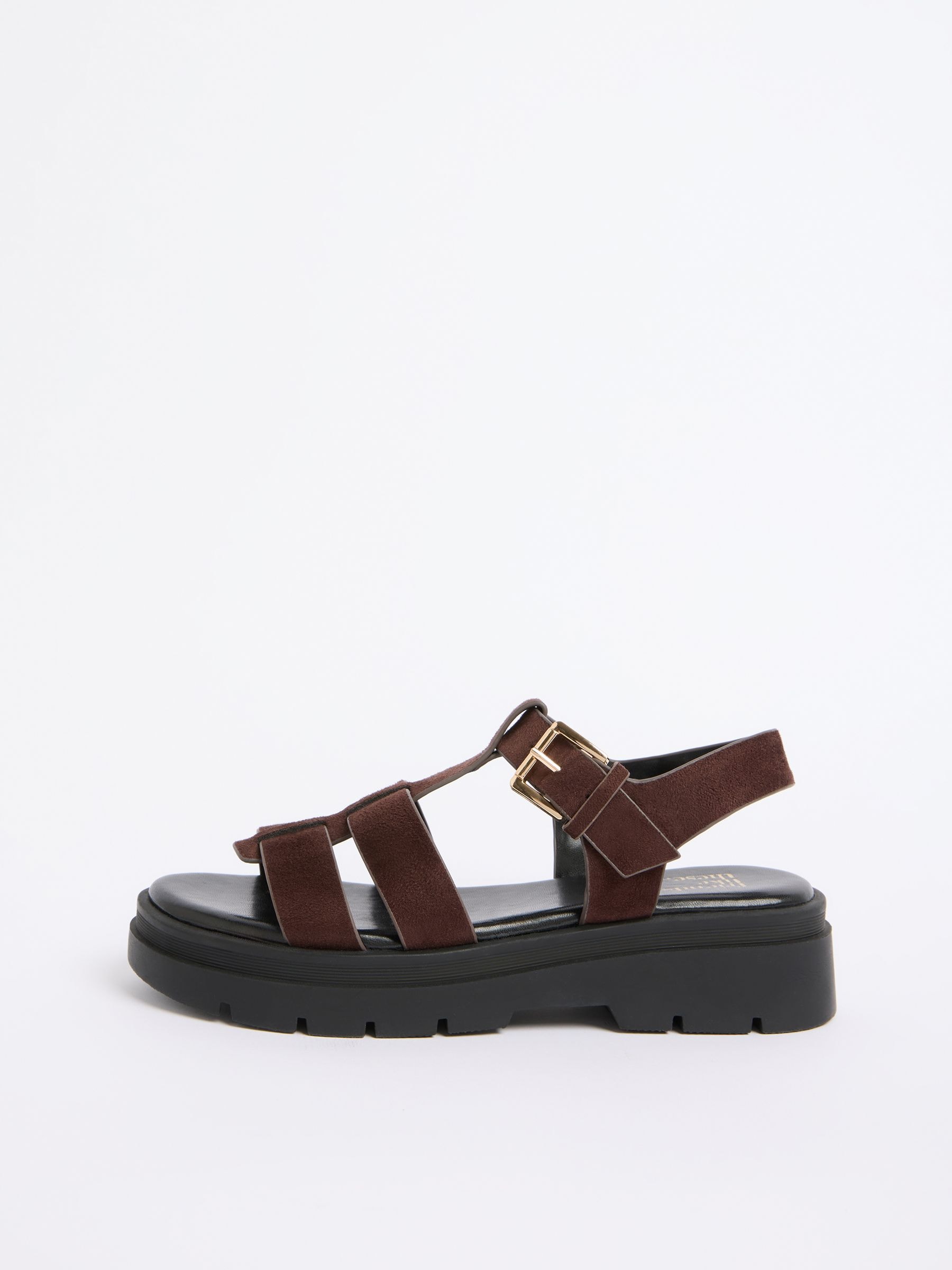 Buy Friends Like These Faux Suede Chocolate Brown Standard Fit