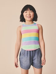 Pasteļtoņu svītra - Ribotā veste (3-16gadi) - Attēls 2 no 8