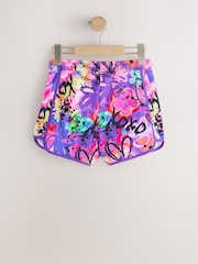 Graffiti/Blue Racer Shorts 5 Pack (3-16yrs) - Image 4 of 9