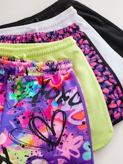 Graffiti/Blue Racer Shorts 5 Pack (3-16yrs) - Image 8 of 9