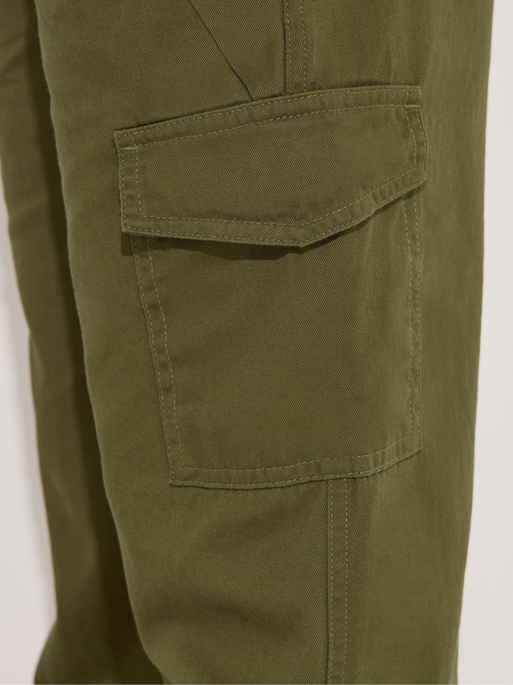 Buy PixieGirl Petite Green Cuffed Cargo Trousers from Next USA
