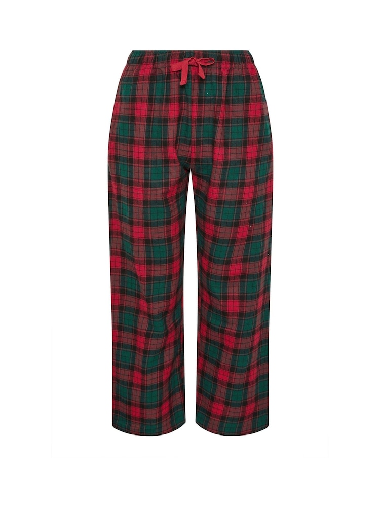 PixieGirl Petite Red Check Pyjamas - Image 5 of 5