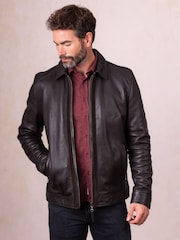 Lakeland Leather Renwickton Suede Trim Jacket - Imagen 1 de 8