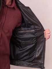 Lakeland Leather Renwickton Suede Trim Jacket - Imagen 6 de 8