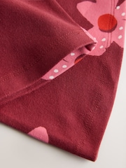 Berry/Pink Flower - Flare Colanți (3-16ani) - Imaginea 3 din 3