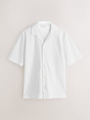 Tumši zila/pelēka/balta - Short Sleeve Revere Collar Jersey Shirts 3 Pack - Attēls 2 no 6