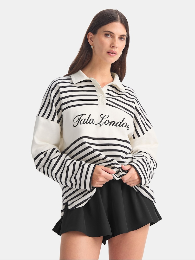 TALA White Rugby Sweater - Image 1 of 3