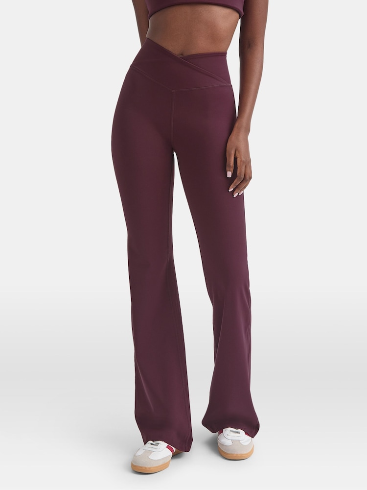TALA Purple DayFlex Wrap High Waisted Yoga Joggers - Image 1 of 3 TALA Purple DayFlex Wrap High Waisted Yoga Joggers - Image 1 of 3