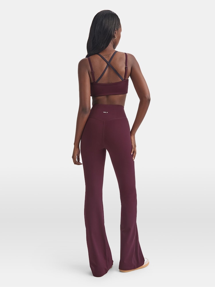 TALA Purple DayFlex Wrap High Waisted Yoga Joggers - Image 2 of 3 TALA Purple DayFlex Wrap High Waisted Yoga Joggers - Image 2 of 3