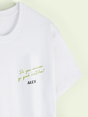 Personalised Unisex Matcha Graphic T-Shirt By Stitch Style - Image 2 of 4