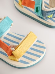 Multi Bright Wide Fit (G) Touch Fastening Trekker Walking Sandals - Image 5 of 6