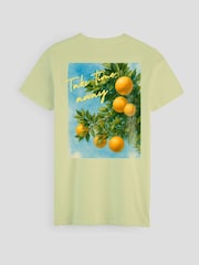 Personalised 'Lemon Tree' Graphic T-Shirt By Stitch Style - Image 3 of 4