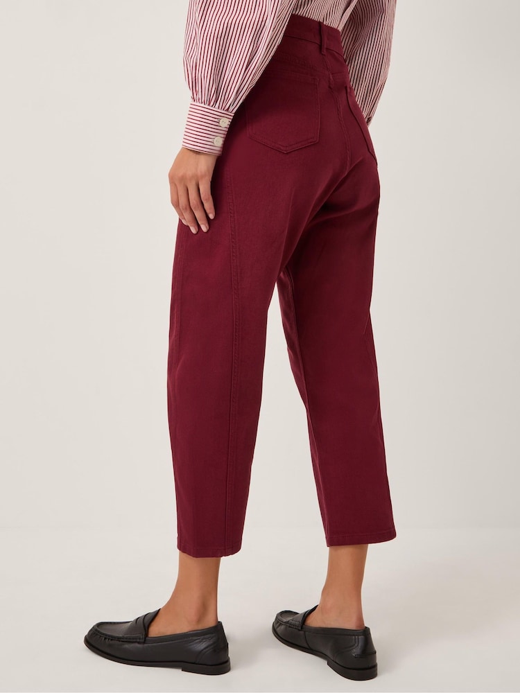 Monsoon Red Leah Barrel Jeans - Image 2 of 5