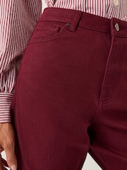 Monsoon Red Leah Barrel Jeans - Image 3 of 5