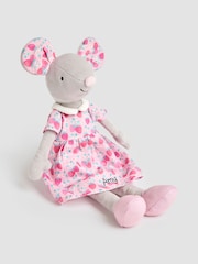 JoJo Maman Bébé Pink Personalised Mia the Mouse - Image 1 of 3