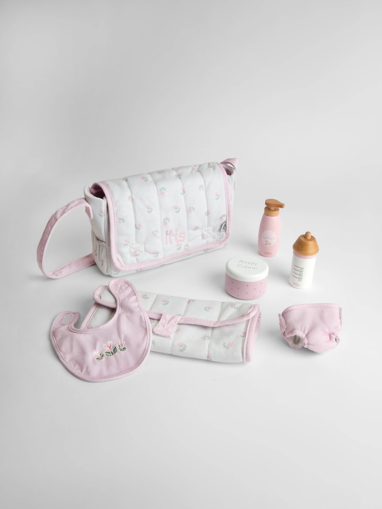 JoJo Maman Bébé Personalised Baby Doll Changing Bag - Image 1 of 3 JoJo Maman Bébé Personalised Baby Doll Changing Bag - Image 1 of 3