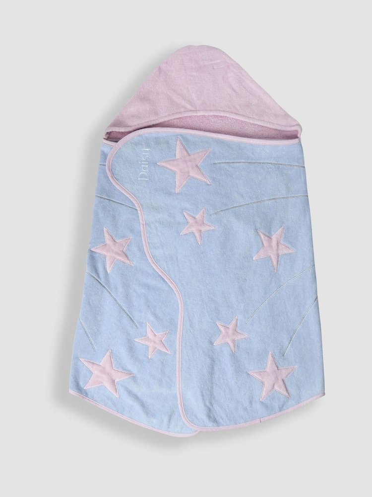 JoJo Maman Bébé Fairy Personalised Fairy Large Hooded Towel - Image 1 of 2 JoJo Maman Bébé Fairy Personalised Fairy Large Hooded Towel - Image 1 of 2