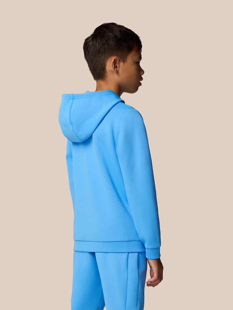 Castore Light Blue Scuba Hoodie - Image 2 of 11 Castore Light Blue Scuba Hoodie - Image 2 of 11