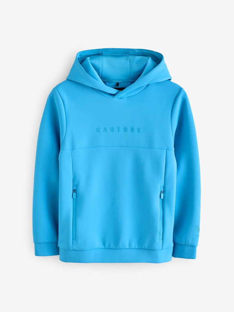 Castore Light Blue Scuba Hoodie - Image 3 of 3
