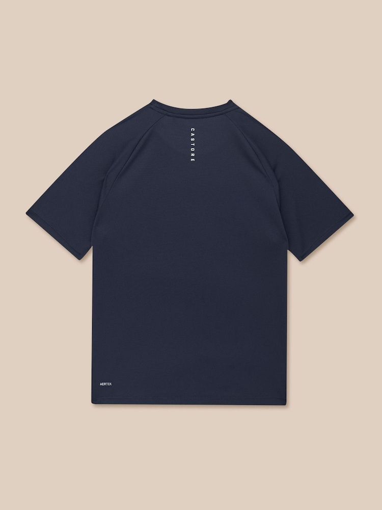 Castore Blue Short Sleeve T-Shirt - Image 10 of 10