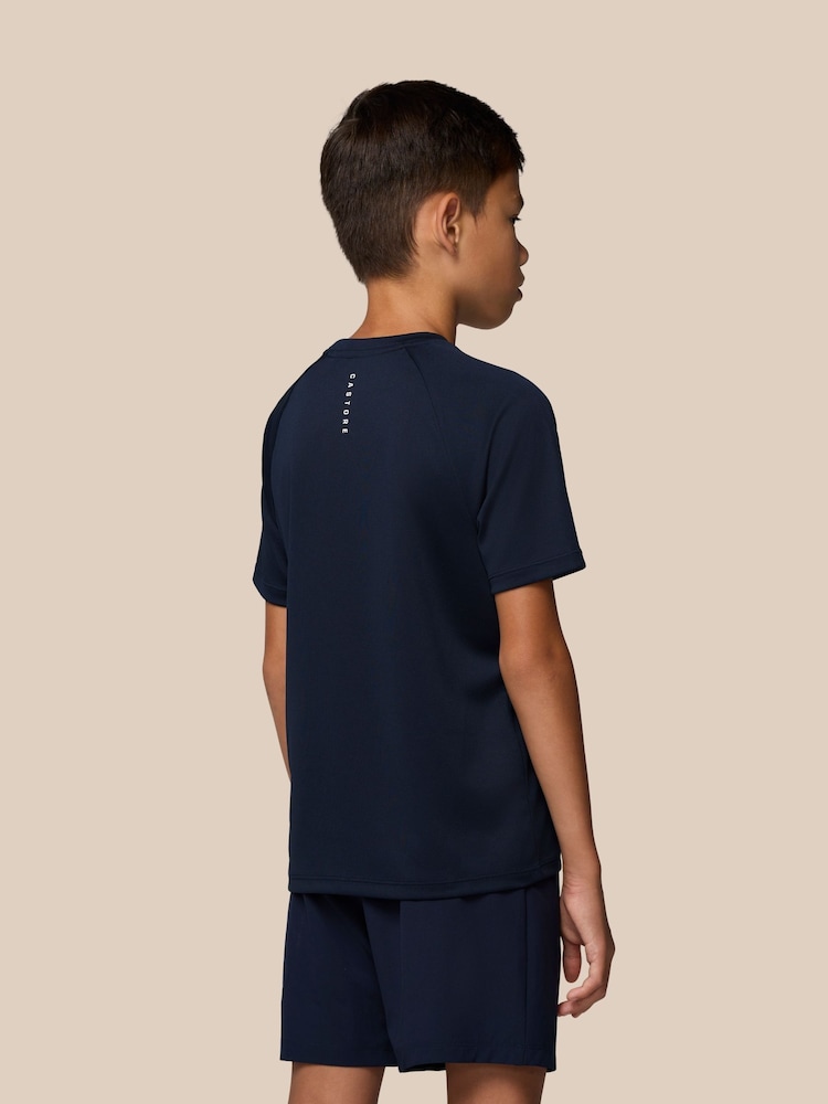 Castore Blue Short Sleeve T-Shirt - Image 2 of 10 Castore Blue Short Sleeve T-Shirt - Image 2 of 10