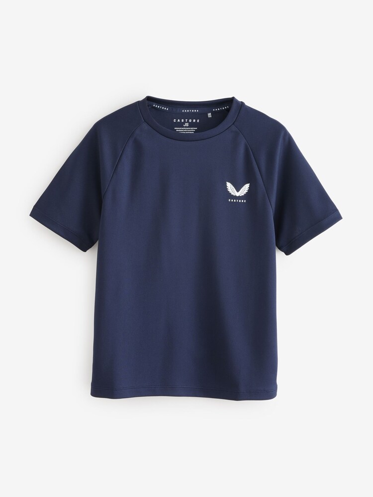 Castore Blue Short Sleeve T-Shirt - Image 3 of 3