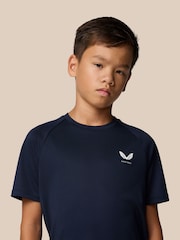 Castore Blue Short Sleeve T-Shirt - Image 5 of 10